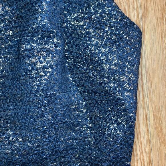 Elegant Blue Midi Dress - Picture 7 of 11